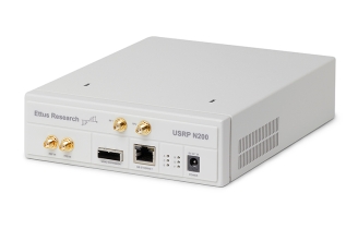 美國NI USRP N200 套件（USRP N200、2 根 SMA 隔板射頻電纜、以太網(wǎng)電纜、電源）