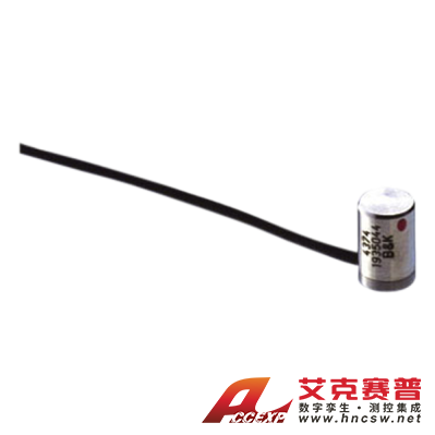 HBK 4374型號  微型壓電電荷加速度計，側面連接器，一體式電纜
