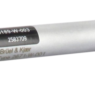 4189-W-003型  帶2671-W-001型前置放大器的?英寸自由場傳聲器，6 HZ 至 20 KHZ，預極化