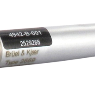HBK 4942-B-001型  帶2669-B型前置放大器的?英寸擴(kuò)散場(chǎng)傳聲器，6.3 Hz 至 16 kHz，預(yù)極化
