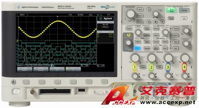 Agilent DSOX2024A示波器(200MHz、4通道)