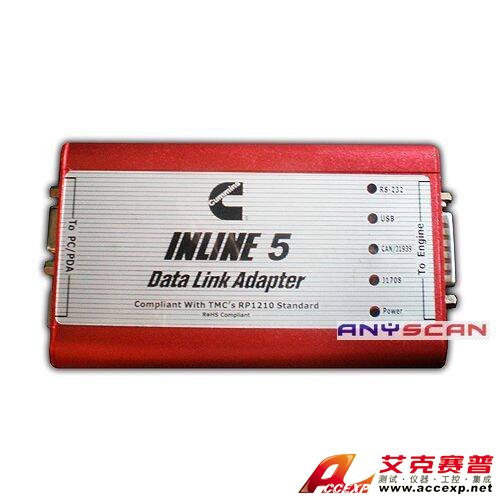 康明斯原廠診斷儀Cummins INLINE 5-康明斯原廠診斷儀Cummins INLINE 5是一款重要的汽車診斷工具，本公司供應康明斯原廠診斷儀Cummins INLINE 5及其他原廠診斷儀，如需康明斯原廠診斷儀Cummins INLINE 5報價，請聯系客服。